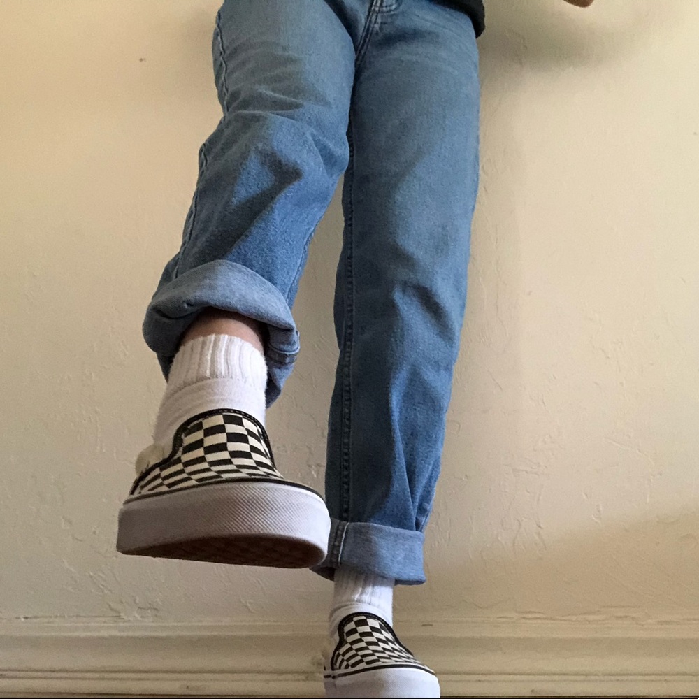 Checkered Vans